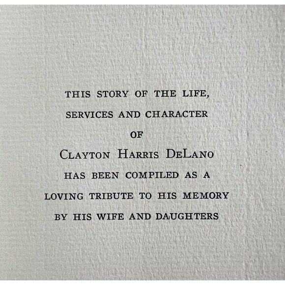 Hon Clayton Harris Delano Memorial 1939 RARE 1/50 Signed & Photo Program PB WHBS - Picture 15 of 16